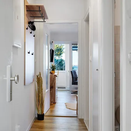 شقة Foerdetraum,erste Reihe,strand 20 M