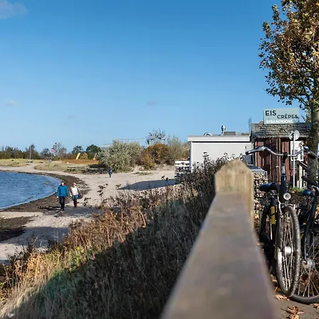 شقة Foerdetraum,erste Reihe,strand 20 M لابو