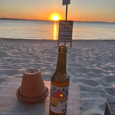 公寓 Foerdetraum,erste Reihe,strand 20 M